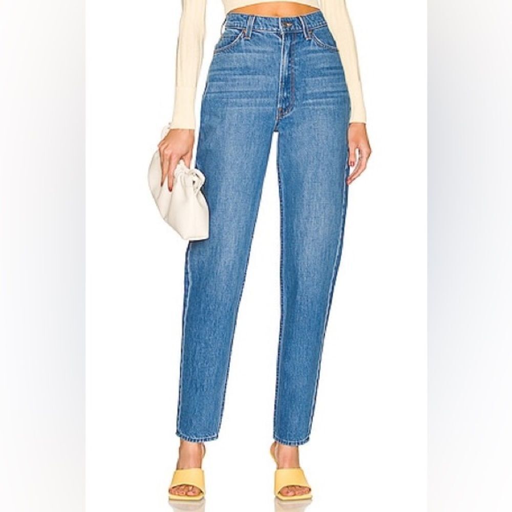 MOTHER Snacks Twizzy High-Waisted Jeans Size 26 Revolve Retro Denim